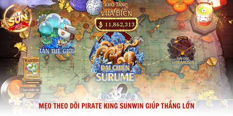 Mẹo theo dõi Pirate King Sunwin giúp người mới thắng lớn
