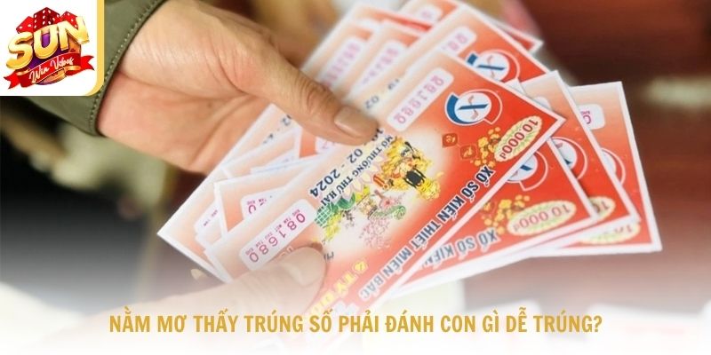 Nằm mơ thấy trúng số phải đánh con gì dễ trúng?